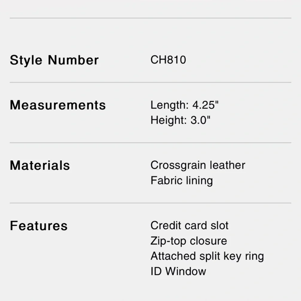 Coach Mini Skinny ID Card Case Wallet in Silver/Buff Tan Crossgrain Leather NWT - Picture 13 of 15